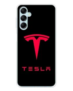 Чехол для Samsung Galaxy M16 с картинкой «Tesla Red Logo» Чехол для Samsung Galaxy M16 с картинкой «Tesla Red Logo»