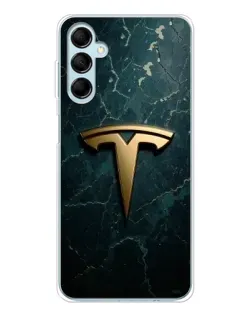 Чехол для Samsung Galaxy M16 с картинкой «Мраморная Tesla Gold» Чехол для Samsung Galaxy M16 с картинкой «Мраморная Tesla Gold»