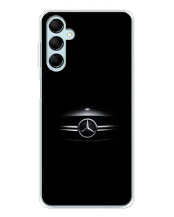 Чехол для Samsung Galaxy M16 с картинкой «Mercedes — абстрактные линии»