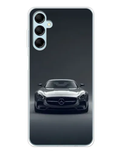 Чехол для Samsung Galaxy M16 с картинкой «Mercedes на черном» Чехол для Samsung Galaxy M16 с картинкой «Mercedes на черном»