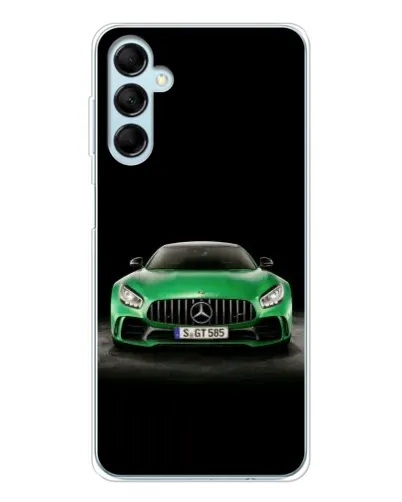 Чехол для Samsung Galaxy M16 с картинкой «Mercedes — неоновый лого» Чехол для Samsung Galaxy M16 с картинкой «Mercedes — неоновый лого»
