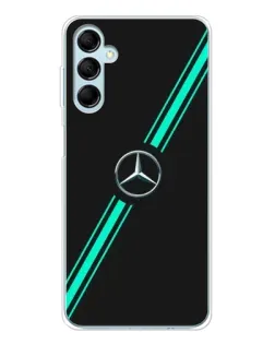 Чехол для Samsung Galaxy M16 с картинкой «Спортивные линии Mercedes» Чехол для Samsung Galaxy M16 с картинкой «Спортивные линии Mercedes»