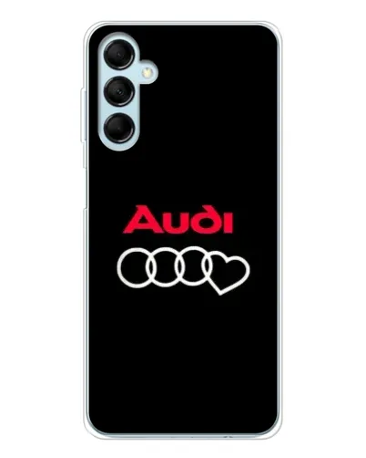 Чехол для Samsung Galaxy M16 с картинкой «Логотип Audi Heart»