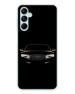 Чохол для Samsung Galaxy M16 з картинкою «Audi — нічний контур»