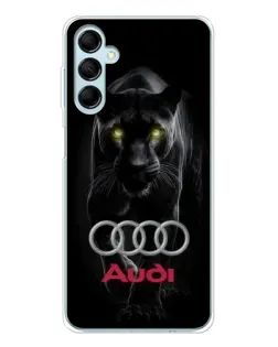 Чохол для Samsung Galaxy M16 з картинкою «Пантера та Audi»