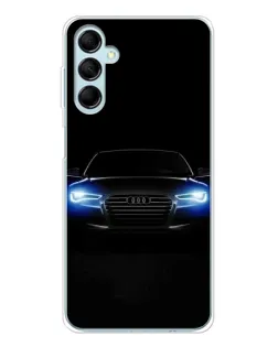 Чохол для Samsung Galaxy M16 з картинкою «Audi в неоні»