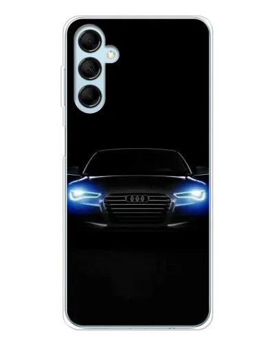 Чехол для Samsung Galaxy M16 с картинкой «Audi в неоне»