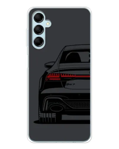 Чехол для Samsung Galaxy M16 с картинкой «Задняя часть Audi — арт»