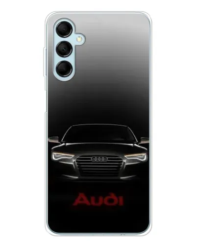 Чехол для Samsung Galaxy M16 с картинкой «Audi — градиентный контур»