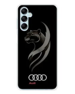 Чохол для Samsung Galaxy M16 з картинкою «Графіка — пантера та Audi»