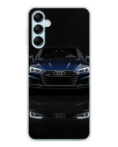 Чехол для Samsung Galaxy M16 с картинкой «Audi — ночное отражение»