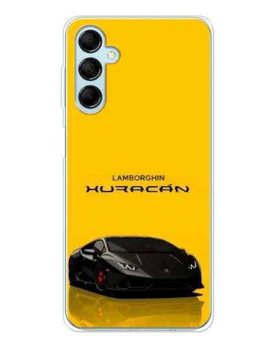 Чехол для Samsung Galaxy M16 с картинкой «Lamborghini Huracan черный»