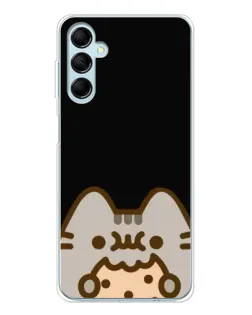 Чохол для Samsung Galaxy M16 з картинкою «Пушин на чорному» Чохол для Samsung Galaxy M16 з картинкою «Пушин на чорному»