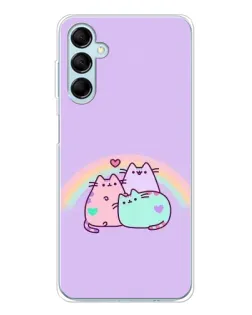 Чохол для Samsung Galaxy M16 з картинкою «Веселкові Пушини» Чохол для Samsung Galaxy M16 з картинкою «Веселкові Пушини»