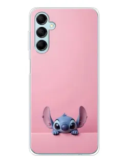 Чехол для Samsung Galaxy M16 с картинкой «Stitch выглядывает» Чехол для Samsung Galaxy M16 с картинкой «Stitch выглядывает»
