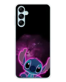 Чехол для Samsung Galaxy M16 с картинкой «Неоновый Stitch» Чехол для Samsung Galaxy M16 с картинкой «Неоновый Stitch»