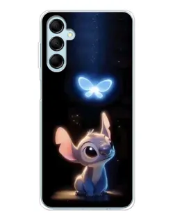 Чехол для Samsung Galaxy M16 с картинкой «Сияющий Стич» Чехол для Samsung Galaxy M16 с картинкой «Сияющий Стич»
