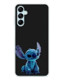 Чехол для Samsung Galaxy M16 с картинкой «Стич на черном» Чехол для Samsung Galaxy M16 с картинкой «Стич на черном»