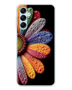 Чохол для Samsung Galaxy M16 з картинкою «Райдужна квітка» Чохол для Samsung Galaxy M16 з картинкою «Райдужна квітка»