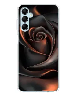 Чохол для Samsung Galaxy M16 з картинкою «Шовкова чорна троянда» Чохол для Samsung Galaxy M16 з картинкою «Шовкова чорна троянда»