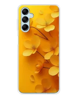 Чохол для Samsung Galaxy M16 з картинкою «Золоті пелюстки» Чохол для Samsung Galaxy M16 з картинкою «Золоті пелюстки»