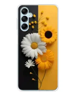 Чохол для Samsung Galaxy M16 з картинкою «Соняшник та ромашка» Чохол для Samsung Galaxy M16 з картинкою «Соняшник та ромашка»