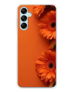 Чохол для Samsung Galaxy M16 з картинкою «Помаранчеві гербери» Чохол для Samsung Galaxy M16 з картинкою «Помаранчеві гербери»