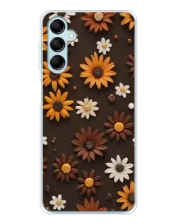 Чохол для Samsung Galaxy M16 з картинкою «Візерунок з маленьких соняшників» Чохол для Samsung Galaxy M16 з картинкою «Візерунок з маленьких соняшників»