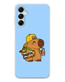 Чохол для Samsung Galaxy M16 з картинкою «Капібара на скейті» Чохол для Samsung Galaxy M16 з картинкою «Капібара на скейті»