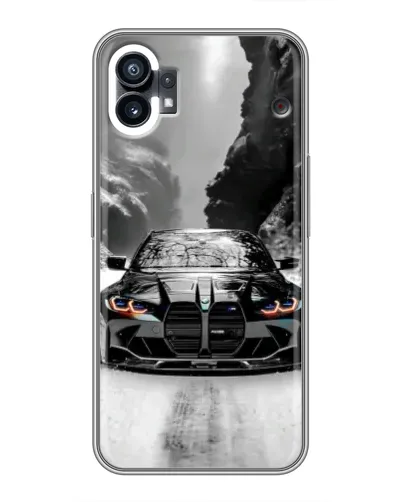 Чехол для Samsung Galaxy M17e с картинкой «BMW — акварельный дрифт» Чехол для Samsung Galaxy M17e с картинкой «BMW — акварельный дрифт»