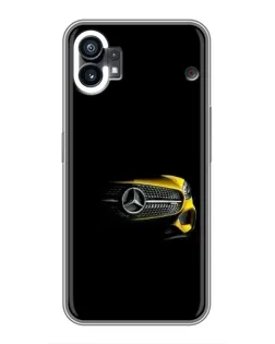 Чехол для Samsung Galaxy M17e с картинкой «Mercedes — ретро стиль»