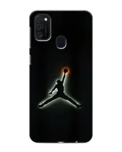 Чехол для Samsung Galaxy M21 с картинкой «Jordan Gradient Logo»