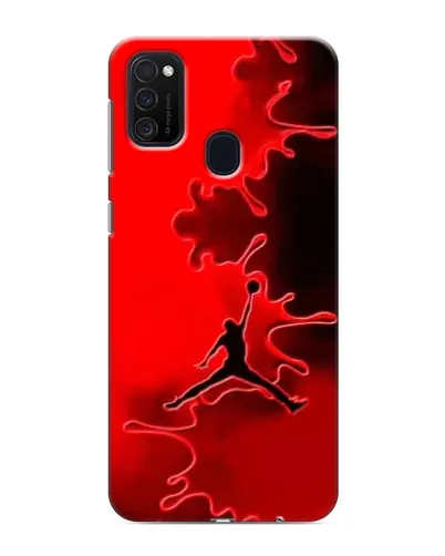 Чехол для Samsung Galaxy M21 с картинкой «Jordan Red Smoke» Чехол для Samsung Galaxy M21 с картинкой «Jordan Red Smoke»