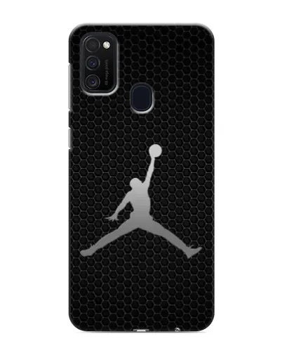 Чехол для Samsung Galaxy M21 с картинкой «Jordan Dark Carbon» Чехол для Samsung Galaxy M21 с картинкой «Jordan Dark Carbon»