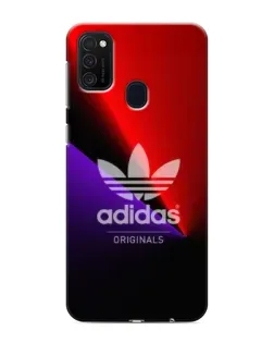 Чехол для Samsung Galaxy M21 с картинкой «Adidas Red Neon»