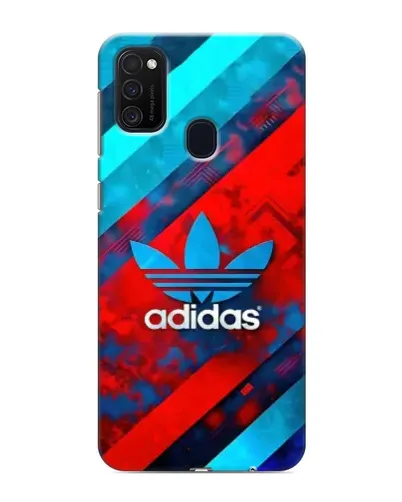 Чехол для Samsung Galaxy M21 с картинкой «Абстракция Adidas»