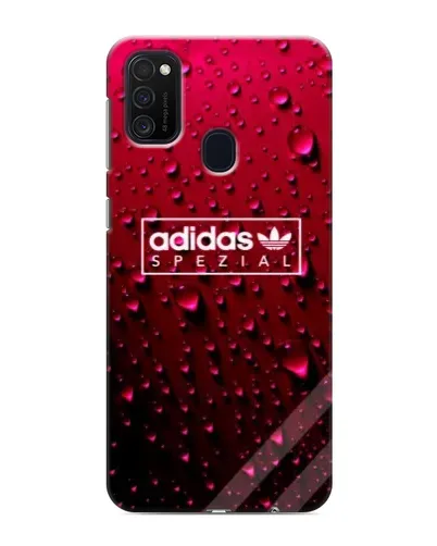 Чехол для Samsung Galaxy M21 с картинкой «Adidas Gold Marble»