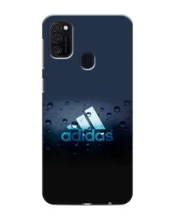 Чехол для Samsung Galaxy M21 с картинкой «Adidas Water Drops»
