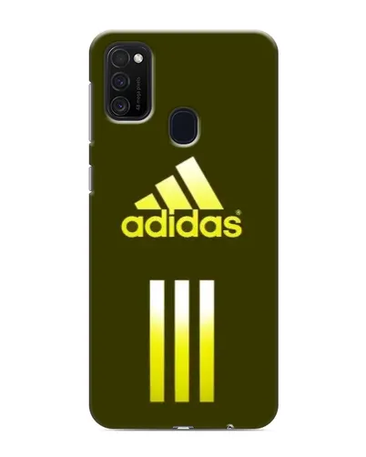 Чехол для Samsung Galaxy M21 с картинкой «Оливковый градиент Adidas»