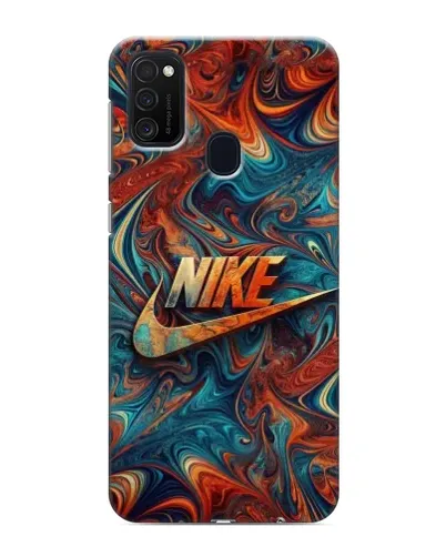 Чехол для Samsung Galaxy M21 с картинкой «Nike в абстракции» Чехол для Samsung Galaxy M21 с картинкой «Nike в абстракции»