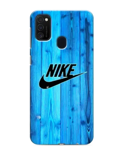 Чехол для Samsung Galaxy M21 с картинкой «Голубое дерево Nike» Чехол для Samsung Galaxy M21 с картинкой «Голубое дерево Nike»