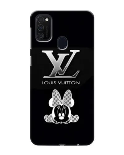 Чехол для Samsung Galaxy M21 с картинкой «LV и Минни Маус»
