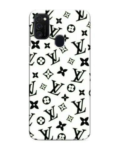 Чехол для Samsung Galaxy M21 с картинкой «Монохромный хаос LV»