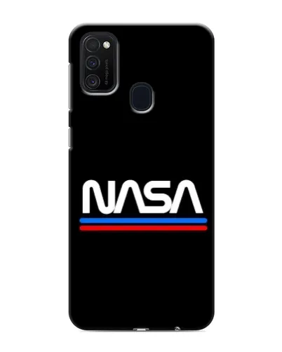Чехол для Samsung Galaxy M21 с картинкой «NASA — классика Red Blue» Чехол для Samsung Galaxy M21 с картинкой «NASA — классика Red Blue»