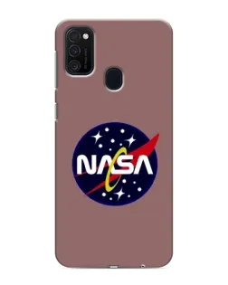 Чехол для Samsung Galaxy M21 с картинкой «NASA — ретро космос» Чехол для Samsung Galaxy M21 с картинкой «NASA — ретро космос»