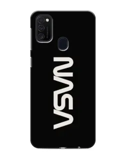Чехол для Samsung Galaxy M21 с картинкой «NASA — вертикальный логотип» Чехол для Samsung Galaxy M21 с картинкой «NASA — вертикальный логотип»