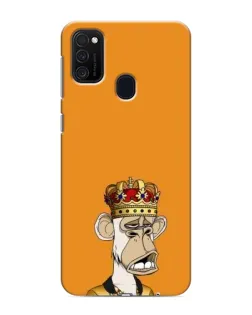 Чехол для Samsung Galaxy M21 с картинкой «Золотая обезьяна Bored Ape» Чехол для Samsung Galaxy M21 с картинкой «Золотая обезьяна Bored Ape»