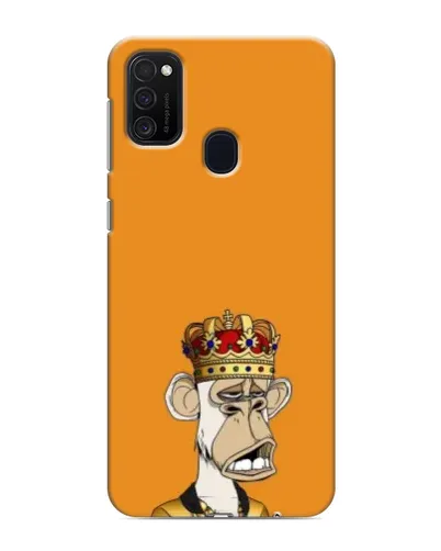 Чехол для Samsung Galaxy M21 с картинкой «Золотая обезьяна Bored Ape»