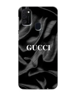 Чехол для Samsung Galaxy M21 с картинкой «Gucci — шелковые волны» Чехол для Samsung Galaxy M21 с картинкой «Gucci — шелковые волны»