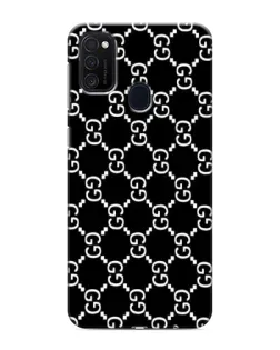 Чехол для Samsung Galaxy M21 с картинкой «Gucci — сетчатый паттерн» Чехол для Samsung Galaxy M21 с картинкой «Gucci — сетчатый паттерн»